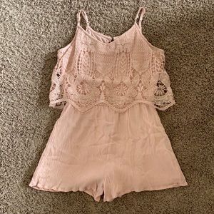 Pink Mossimo romper